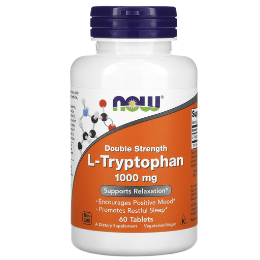 Now Foods Sports Nutrition & More Now Foods L-Tryptophan 1000 Mg 60 Tablets