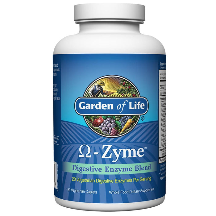 Garden of Life Vitamins, Minerals, Herbs & More Garden of Life Omega-Zyme 180 Caplets