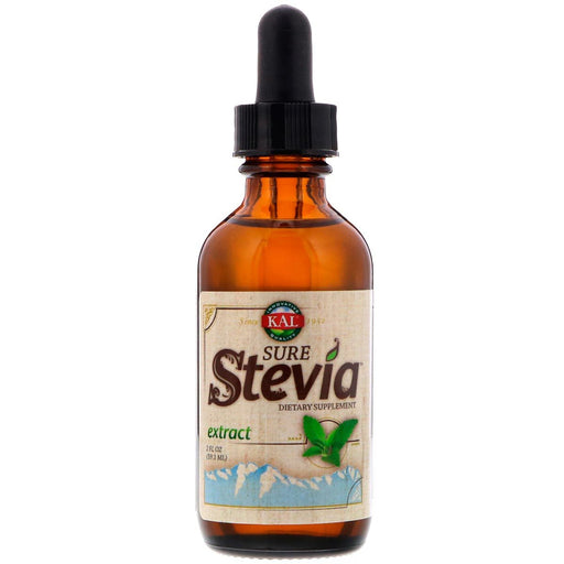 Kal Vitamins, Minerals, Herbs & More Kal Sure Liquid Stevia Extract 2 fl oz