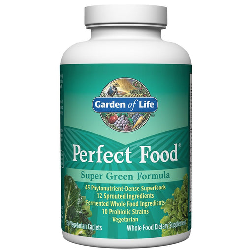 Garden of Life Vitamins, Minerals, Herbs & More Garden of Life Perfect Food Super Green Formula 150 Caplets