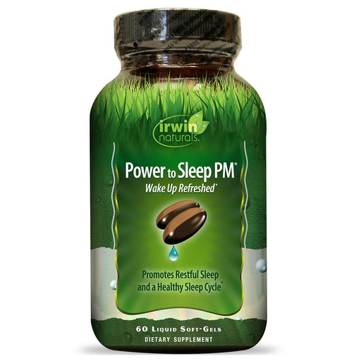 Irwin Naturals Vitamins, Minerals, Herbs & More Irwin Naturals Power to Sleep PM 6mg Melatonin 60 Gels