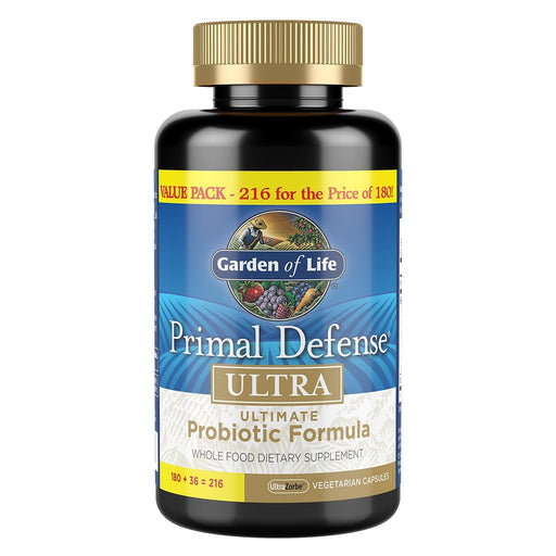 Garden of Life Vitamins, Minerals, Herbs & More Garden of Life Primal Defense Ultra (Bonus 20% More Free) 216 Caps