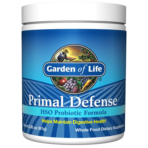 Garden of Life Vitamins, Minerals, Herbs & More Garden of Life Primal Defense Powder HSO Probiotic Formula 81 Grams (580663935020)