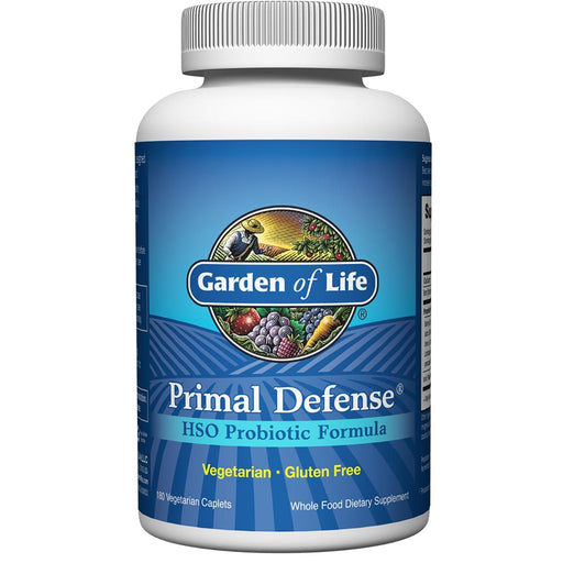 Garden of Life Vitamins, Minerals, Herbs & More Garden of Life Primal Defense HSO Probiotic Formula 180 Caplets (580701552684)