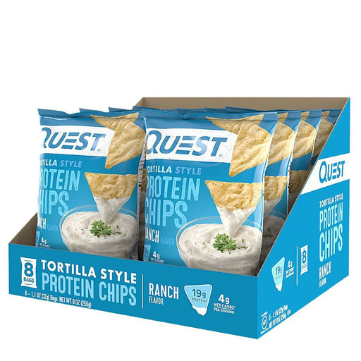 Quest Nutrition Foods & - Juices Ranch Quest Protein Tortilla Chips 8/Box