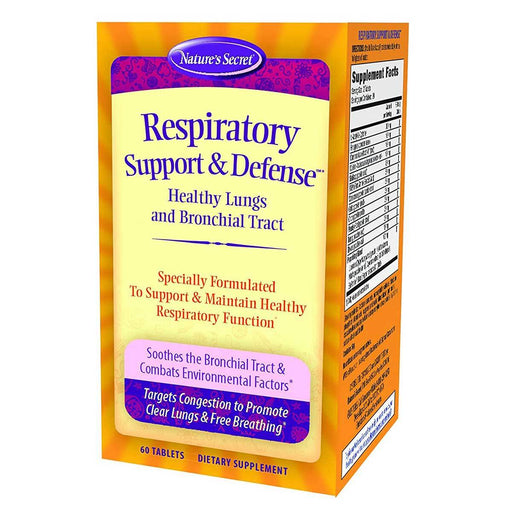 Nature's Secret Vitamins, Minerals, Herbs & More Nature's Secret Respiratory Cleanse and Defense 60 Tabs (581242159148)