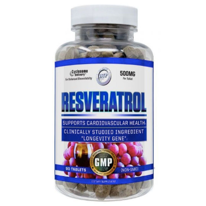 Hi-Tech Pharmaceuticals Specialty Health Products Hi-Tech Pharmaceuticals Resveratrol 500mg 90CT