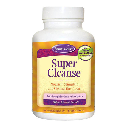 Nature's Secret Vitamins, Minerals, Herbs & More Nature's Secret Super Cleanse 200 Tabs (581243109420)