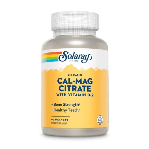 Solaray Vitamins & Minerals Solaray Cal-Mag Citrate & D 90 Capsules