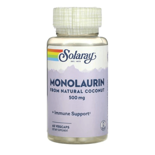 Solaray Specialty Health Products Solaray Monolaurin Immune System Support 500mg 60 Capsules