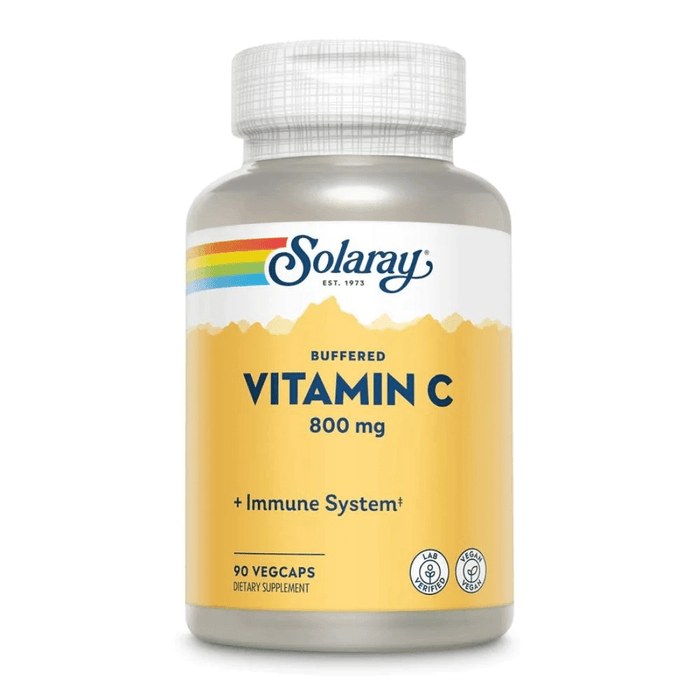 Solaray Vitamins & Minerals Solaray Buffered Vitamin C 800mg 90 Capsules