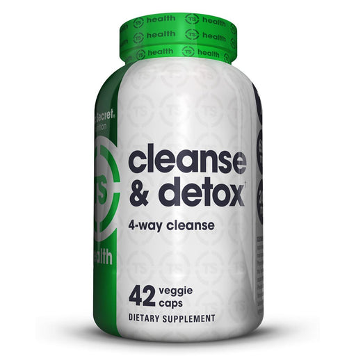 TOP SECRET NUTRITION Sports Nutrition & More Top Secret Nutrition Cleanse & Detox 7-Day Formula 42 Caps