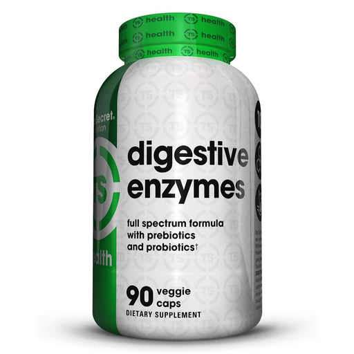 TOP SECRET NUTRITION Vitamins, Minerals, Herbs & More Top Secret Nutrition Digestive Enzymes 90CT