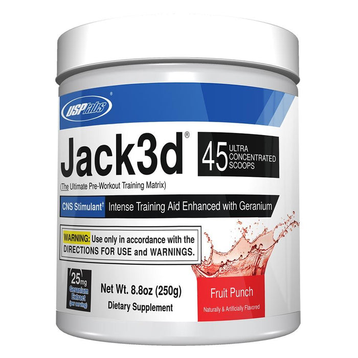 USPLABS Sports Nutrition & More Fruit Punch USPLabs Jack3d 45 Servings