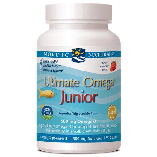 Nordic Naturals Vitamins, Minerals, Herbs & More Nordic Naturals Ultimate Omega Junior 90 Chewable SoftGels