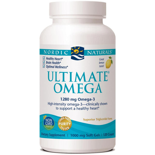 Nordic Naturals Vitamins, Minerals, Herbs & More Nordic Naturals Ultimate Omega Caps EPA DHA 120 SoftGels