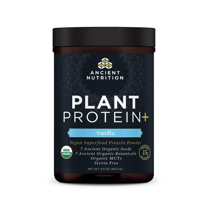 Ancient Nutrition Protein Powders Vanilla Ancient Nutrition Plant Protein+