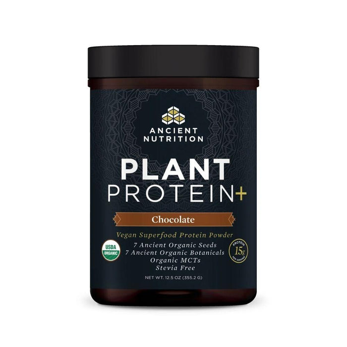 Ancient Nutrition Protein Powders Chocolate Ancient Nutrition Plant Protein+