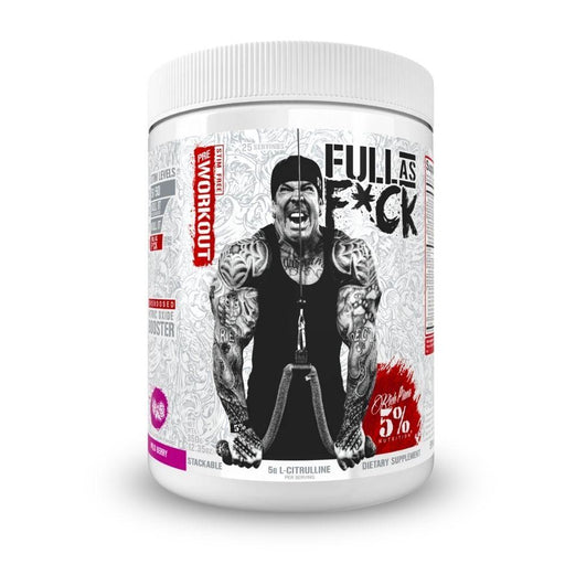 5% Nutrition Sports Nutrition & More Wildberry 5% Nutrition Full As F*ck 30 Servings