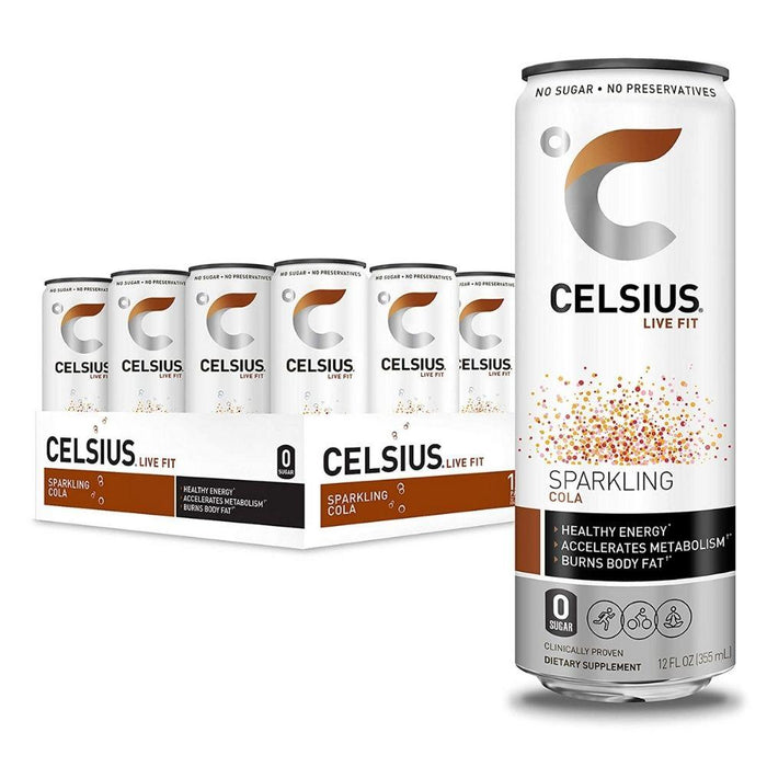 Celsius Drinks Sparkling Cola Celsius Drink 12/Case