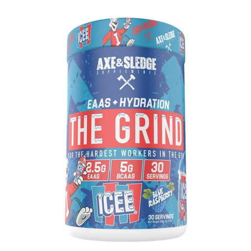 AXE & SLEDGE Amino Acids ICEE BLUE RASPBERRY Axe & Sledge The Grind 30 Servings