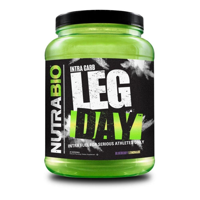 NutraBio Sports Performance Recovery Blueberry Lemonade NutraBio Leg Day 20 Servings