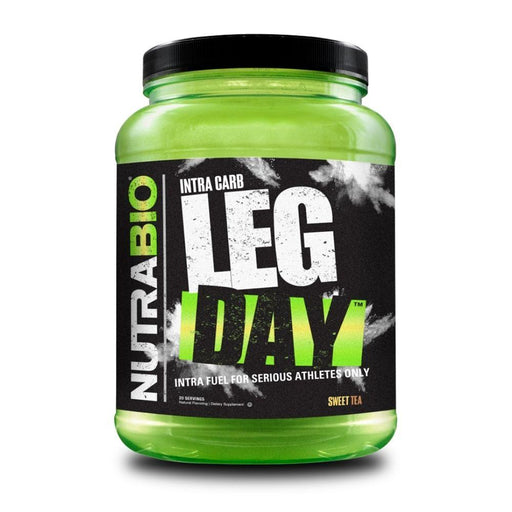 NutraBio Sports Performance Recovery Sweet Tea NutraBio Leg Day 20 Servings