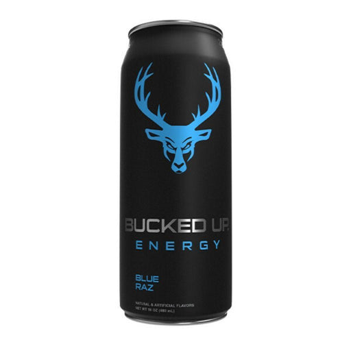 Bucked Up Drinks Blue Raz Bucked Up RTD 12/Case