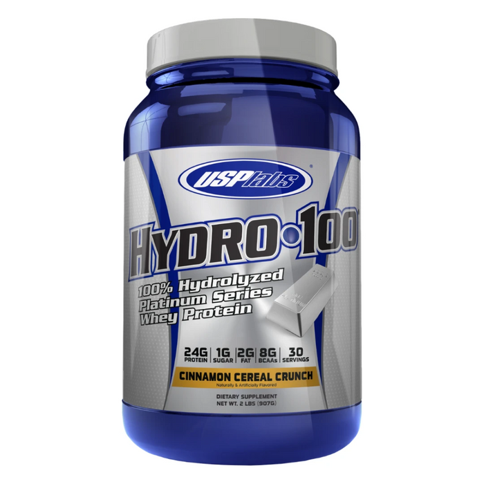 USPLABS Protein Powders Cinnamon Cereal Crunch USPLabs Hydro 100 30 Servings (4422155403379)