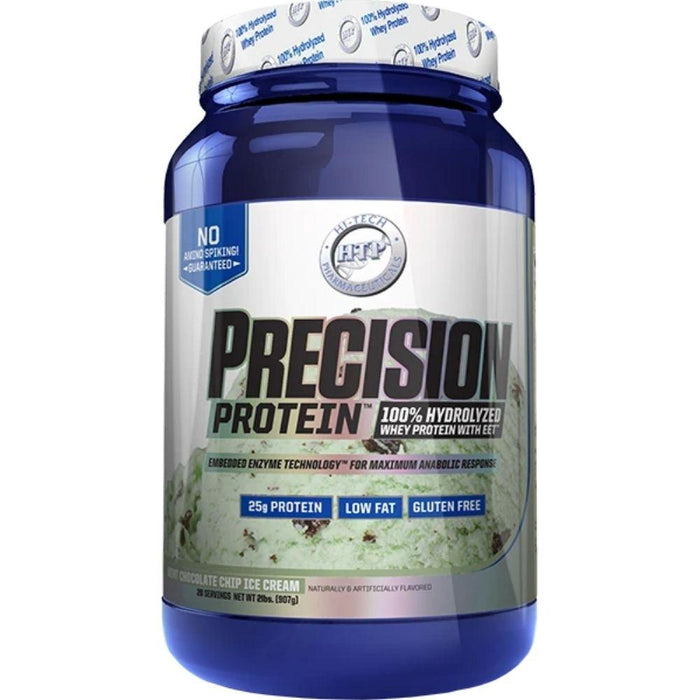 Hi-Tech Pharmaceuticals Sports Nutrition & More Mint Chocolate Chip Ice Cream Hi-Tech Pharmaceuticals Precision Protein 2lbs