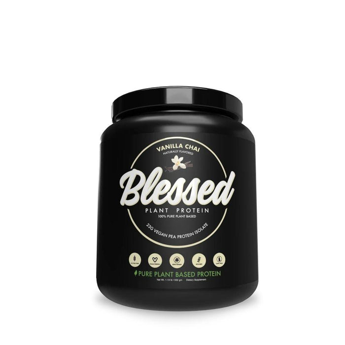 Blessed Protein Powders Vanilla Chai Blessed Plant Protein 1lb