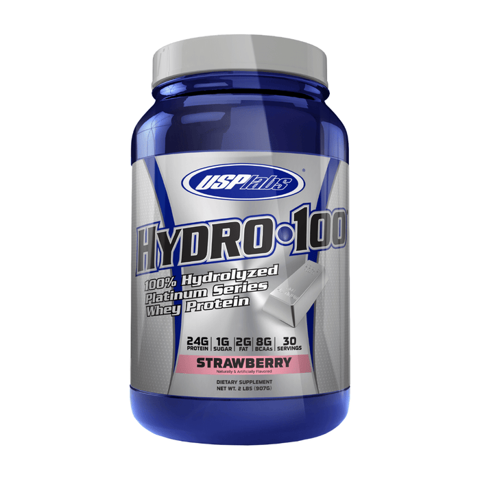 USPLABS Protein Powders Strawberry USPLabs Hydro 100 30 Servings (4422155403379)