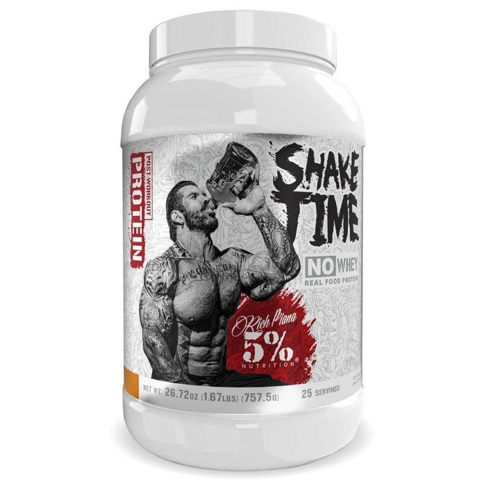 5% Nutrition Protein Powders Vanilla Cinnamon 5% Nutrition Shake Time 25 Servings