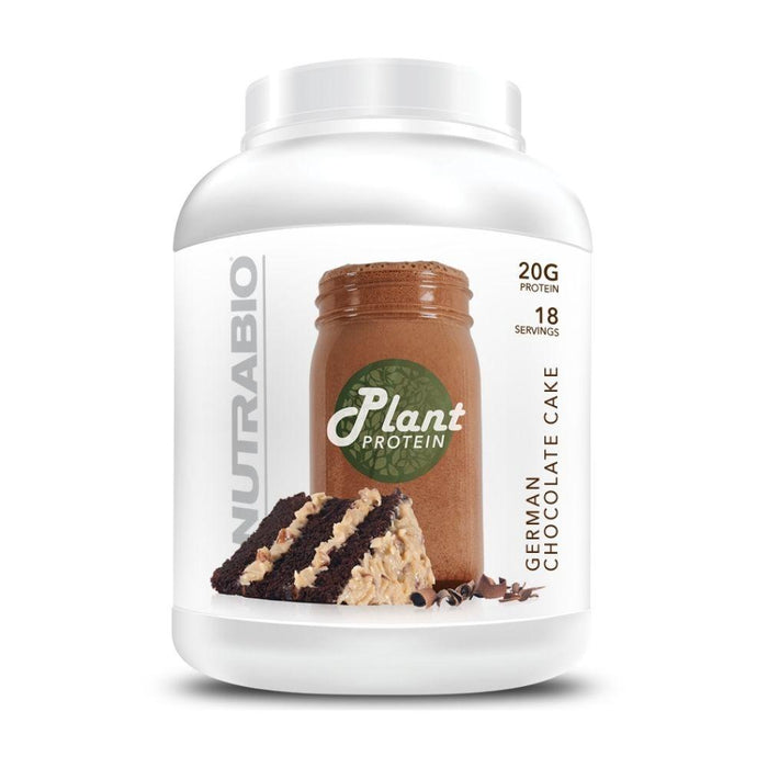 NutraBio Prohormones German Chocolate Cake NutraBio Plant Protein 18 Servings