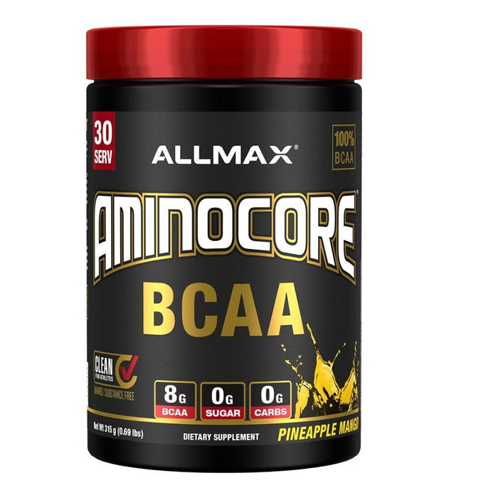 Allmax Nutrition Sports Nutrition & More 315g Pineapple Mango 30 Servings Allmax Nutrition AminoCore BCAA 315 Grams