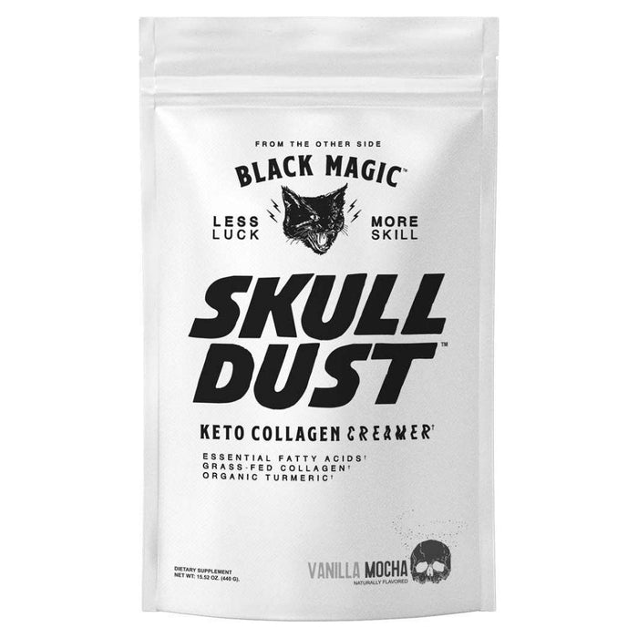 Black Magic Foods Juices Vanilla Mocha Black Magic Skull Dust 20 Servings