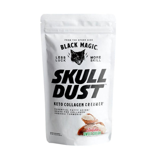 Black Magic Foods Juices Italian Sweet Cream Black Magic Skull Dust 20 Servings