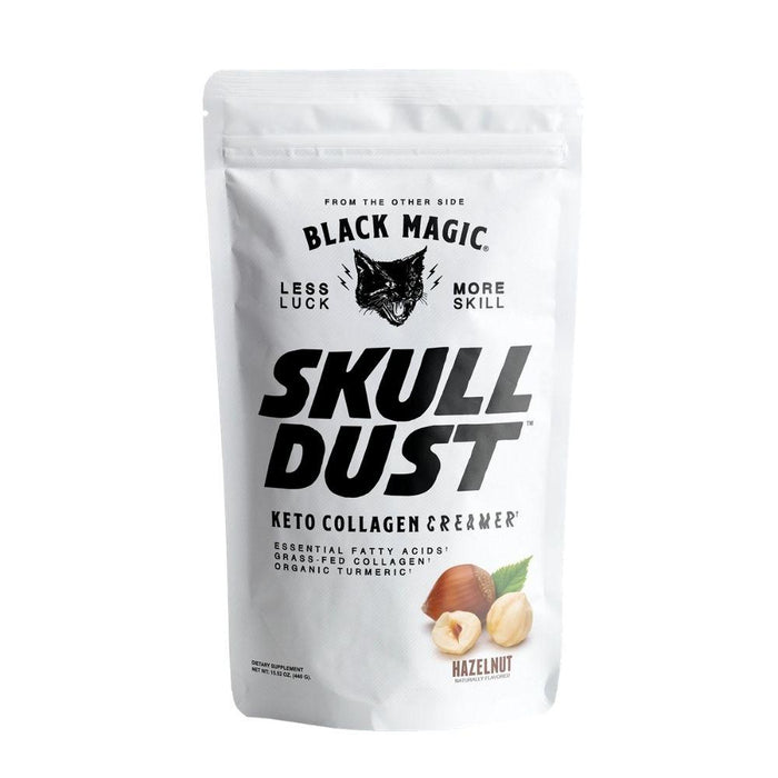 Black Magic Foods Juices Hazelnut Black Magic Skull Dust 20 Servings