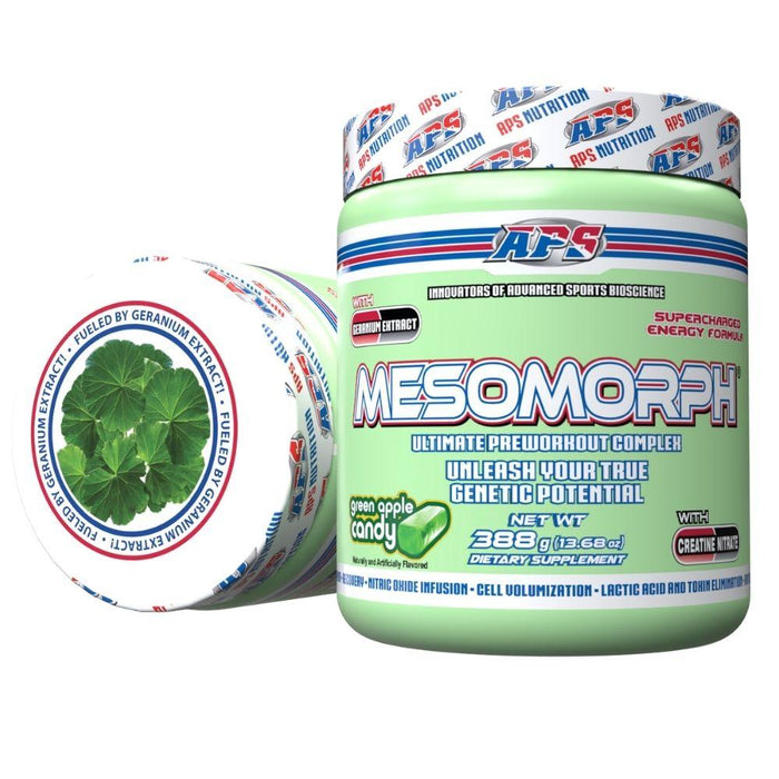 APS Nutrition Sports Nutrition & More Candy Apple APS Nutrition Mesomorph V3 388 Grams