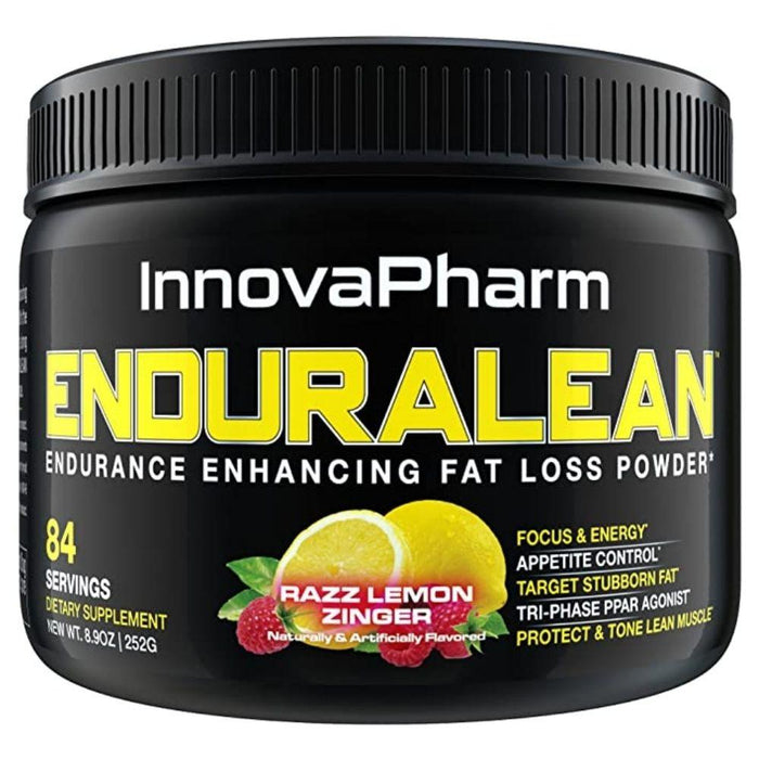 InnovaPharm Fat Burner Razz Lemon Zinger InnovaPharm Enduralean 84 Servings