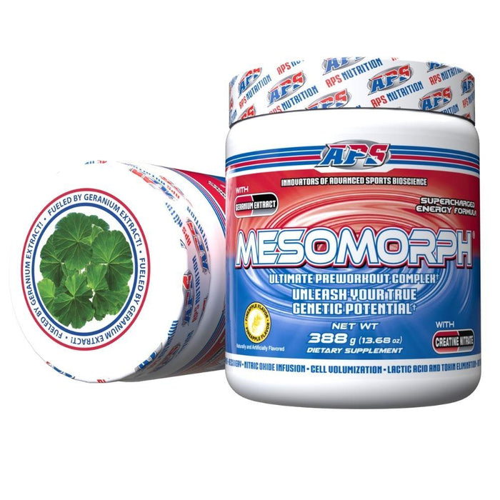 APS Nutrition Sports Nutrition & More Pineapple Flavor APS Nutrition Mesomorph V3 388 Grams