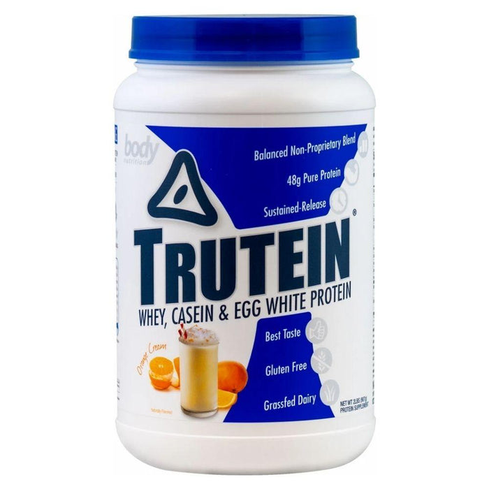 Body Nutrition Top 50 Orange Cream Body Nutrition Trutein 2 Lbs