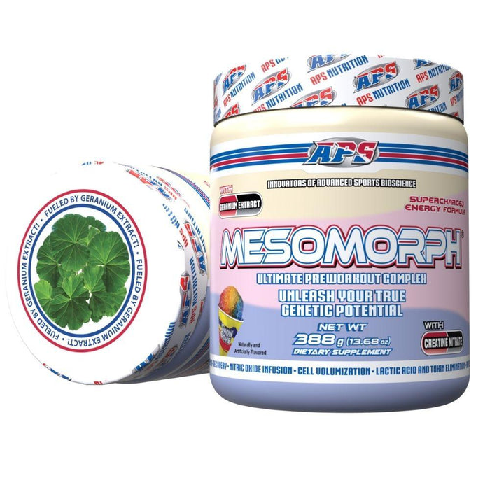 APS Nutrition Sports Nutrition & More Snow Cone APS Nutrition Mesomorph V3 388 Grams