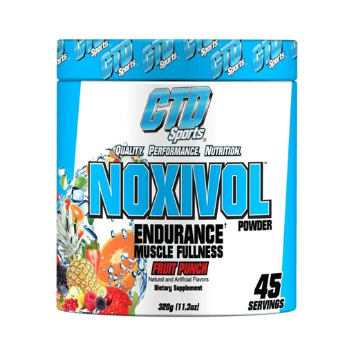 CTD Labs Sports Nutrition & More Fruit Punch CTD Labs Noxivol Powder 45 Servings