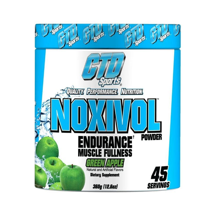 CTD Labs Sports Nutrition & More Green Apple CTD Labs Noxivol Powder 45 Servings