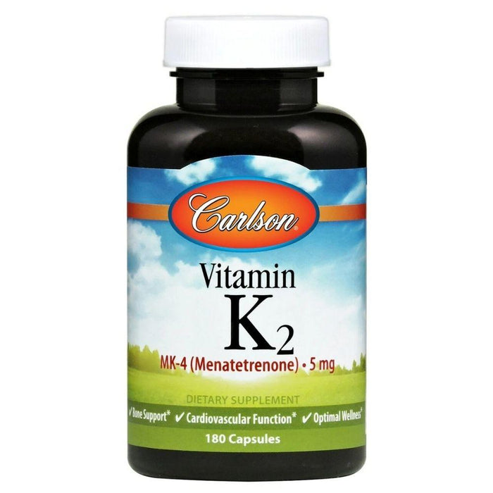 Carlson Vitamins & Minerals Default Carlson Vitamin K2 5mg 180 Capsules