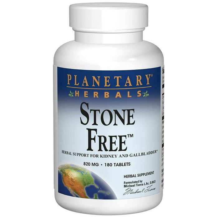 Planetary Herbals Digestive Health Planetary Herbals Stone Free 820mg 180 Tablets