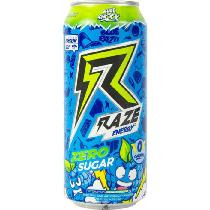 REPP SPORTS Drinks Blue Shock REPP Sports Raze Energy 12/Case