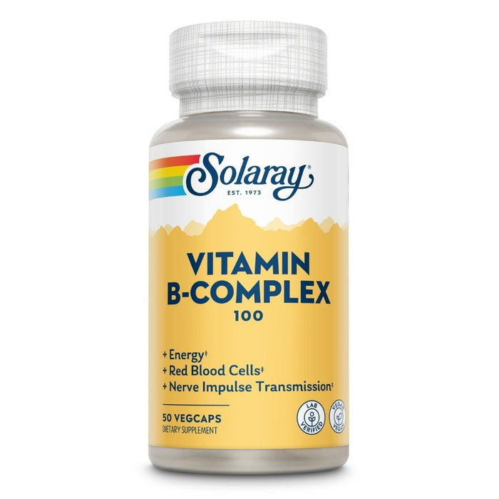 Solaray Vitamins, Minerals, Herbs & More Solaray B-Complex 50 50 Caps