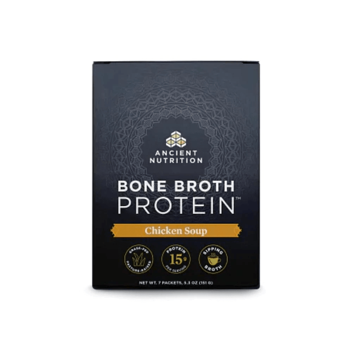 Ancient Nutrition Protein Powders Chicken Soup Ancient Nutrition Bone Broth 7 Packets